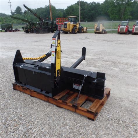 bobcat skid steer wood processor|skid steer firewood attachment.